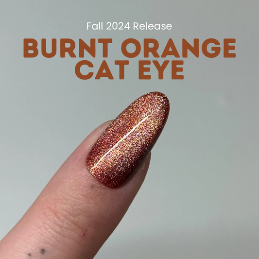 MTO: Burnt Orange Cat Eye